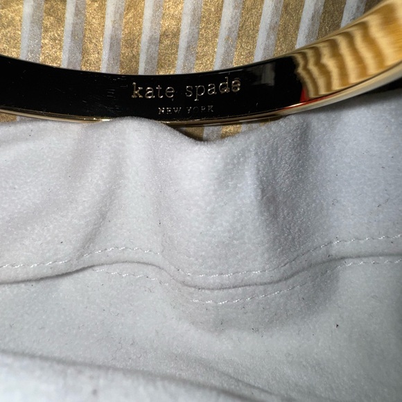 Kate Spade Shiny Gold Bangle - Picture 2 of 4